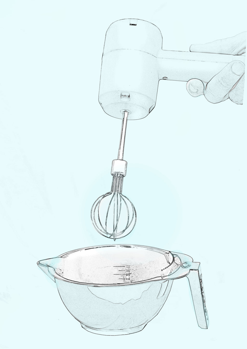 (COMING SOON!) Cordless Rechargable Electric Mixer