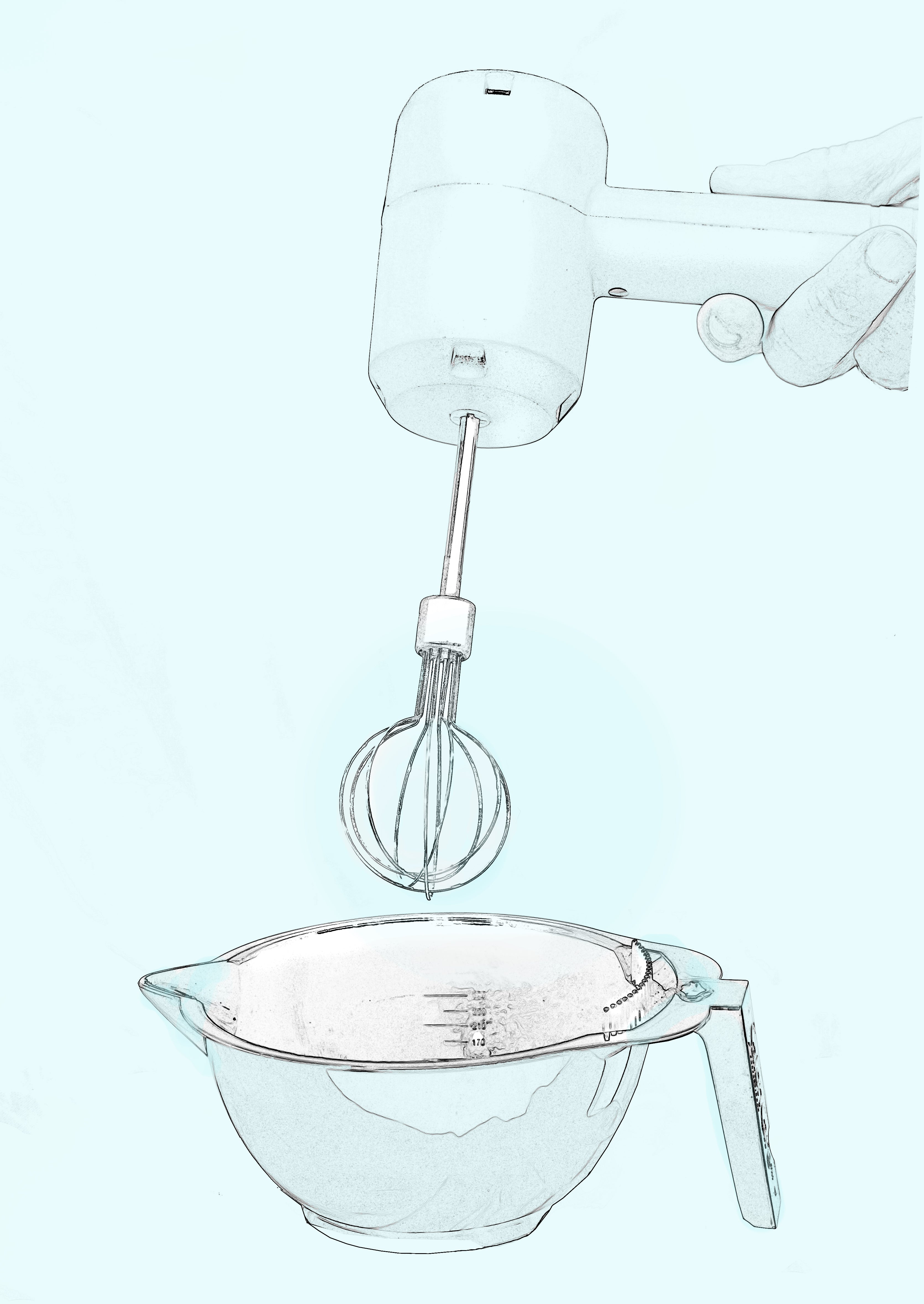 (COMING SOON!) Cordless Rechargable Electric Mixer